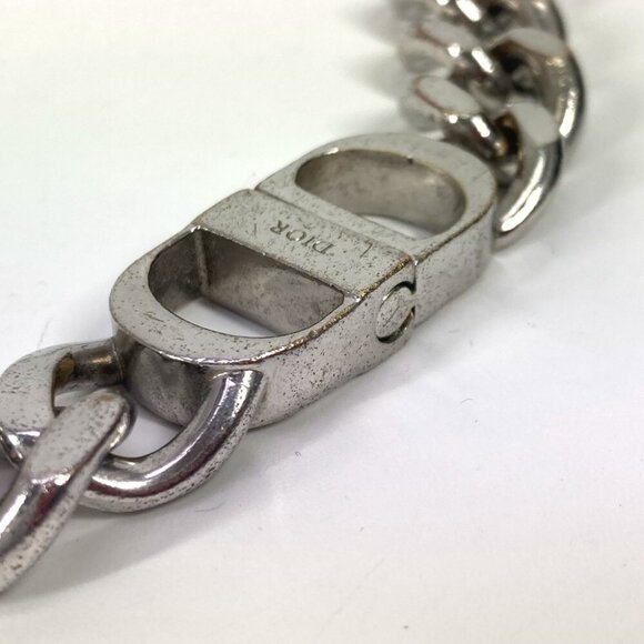 Dior Chain Necklace Metal Silver - Picture 14 of 14